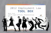 2012 Employment Law Tool Box