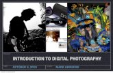 Intro to photography, Course Intro