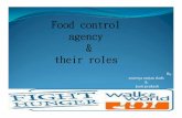 Food control agency and their roles