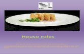 Kitchen house rules