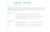Pmi pmp-resume template2
