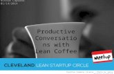 Productive conversations with Lean Coffee
