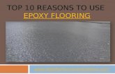 Top10 Reasons To Use Epoxy Flooring