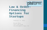 Financing Options for Startups by Nicole Moss