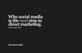 "Why social media is the next step in direct marketing. and why it isn't." for BDMA