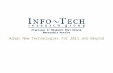 Adopt new technology for 2011 and beyond