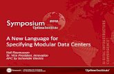 A New Language for Specifying Modular Data Centers