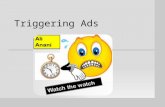 Triggering ads