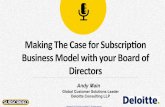 Preparing for the Board Room: Subscription Metrics (Subscribed13)