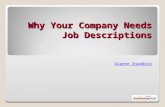 Why Your Company Needs Job Descriptions