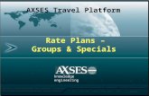 Axses arcRes Rate Plans and Group Maraketing