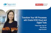 Transform Your HR Processes with Oracle HCM Cloud and Digital Tools