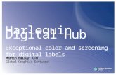 Harlequin Digital Hub - exceptional color & screening for digital labels