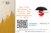 Non-Life Insurance in Mexico, Key Trends and Opportunities to 2018