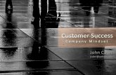 customer success is a company mindset