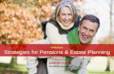 Webinar slides - Strategies for pensions & estate planning