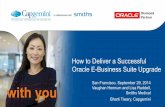 How to Deliver a Successful Oracle E-Business Suite Upgrade