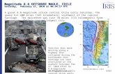 Magnitude 8.8 OFFSHORE MAULE, CHILE