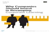 Why Companies Should Invest in Revamping Corporate Learning
