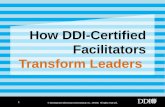 How DDI Facilitators Transform Leaders
