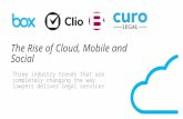 Cloud, Mobile and Social: Three Industry Trends Of Which Every Lawyer Should Be Aware