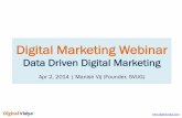 Data Driven Digital Marketing