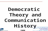 Session 1 Democratic Theory and Communication History
