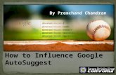 How to Influence Google Auto Suggest