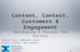 Content, Context, Customers and Engagement: A Process for Web Engagement Management