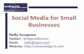 Social Media Marketing for Small Buiness BlogWorld '09