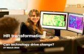 HR transformation – can technology drive change? - Luci Love