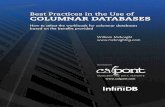 Best Practices in the Use of Columnar Databases