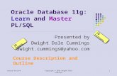 Oracle Database 11g: Learn and Master PL/SQL | Course Outline