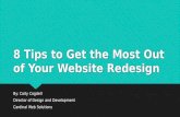 8 Tips to Get the Most Out of Website Redesign