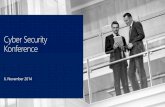 Cyber Security Conference - Velkommen & overblik over dagens indhold, v/ Teknologidirektør Ole Kjeldsen – Microsoft Danmark