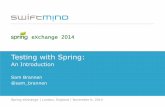 Testing with Spring: An Introduction
