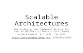 Scalable Architectures - Microsoft Finland DevDays 2014