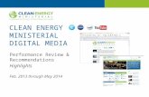 Clean Energy Ministerial - Digital Media Year+ in Review