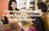 Creating customer value and customer relationships3