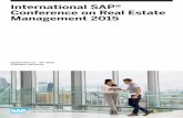 International SAP Conference on Real Estate 2015