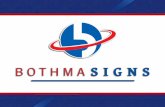 Bothma signs