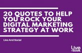 20 Quotes to Help You Rock Your Digital Marketing Strategy at Work