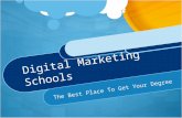 Best Digital Marketing Schools
