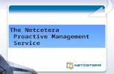 Netcetera Proactive Management Service
