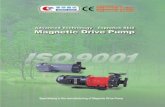Magnetic drive pump tmd type