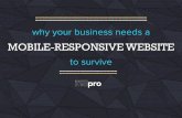 Why Your Business Needs a Mobile-Responsive Website to Survive