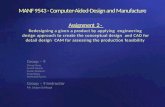 MANF 9543 - Computer-Aided-Design and Manufacture