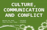 Week 10_Culture, Communication and Conflict Presentation