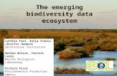 The emerging biodiversity data ecosystem