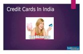How to get Credit card in india ?